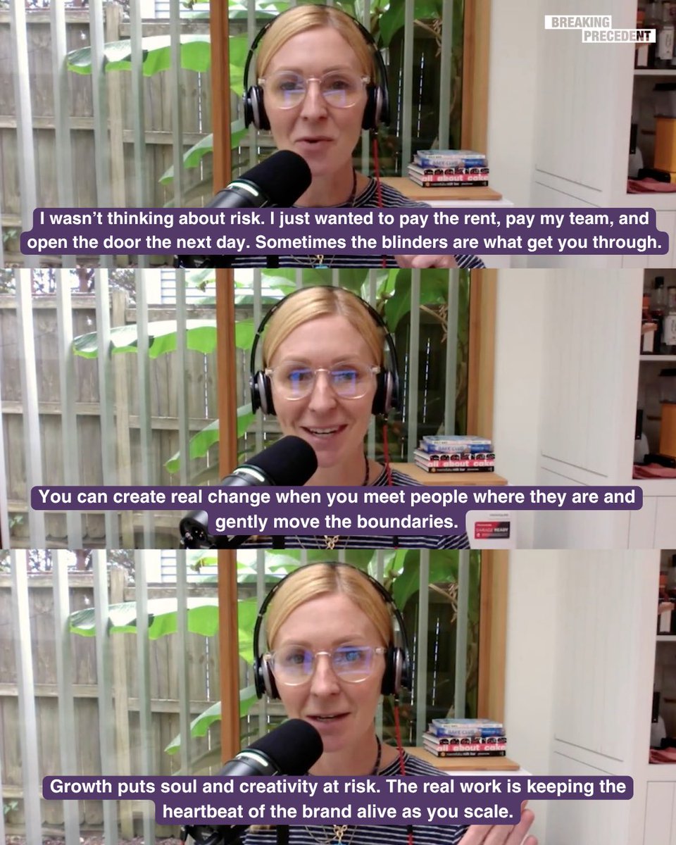 labunleashed's tweet image. @ChristinaTosi built some of @milkbarstore biggest hits on the days she had almost no ingredients to work with. This is a story every founder needs to hear - listen to the full episode on @BreakPrecedent