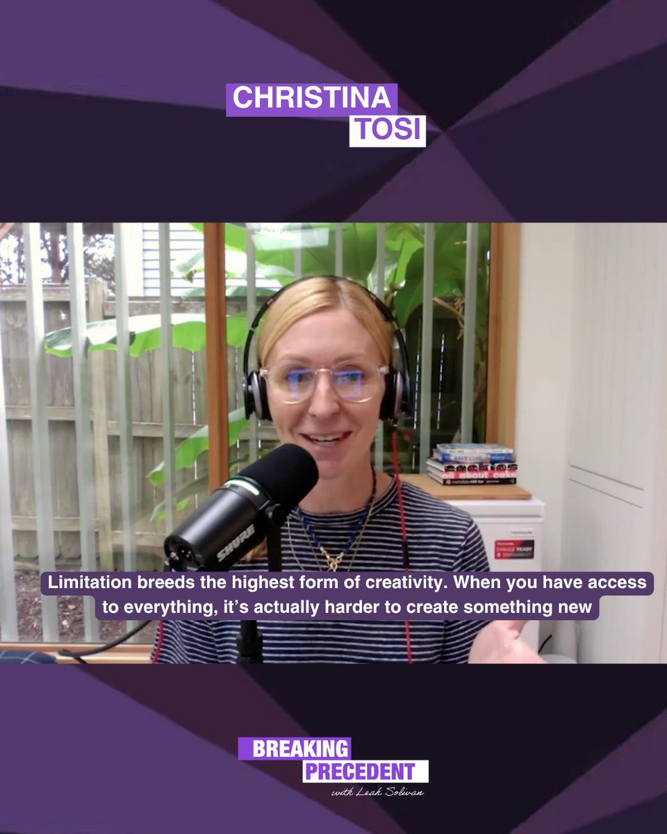 labunleashed's tweet image. @ChristinaTosi built some of @milkbarstore biggest hits on the days she had almost no ingredients to work with. This is a story every founder needs to hear - listen to the full episode on @BreakPrecedent