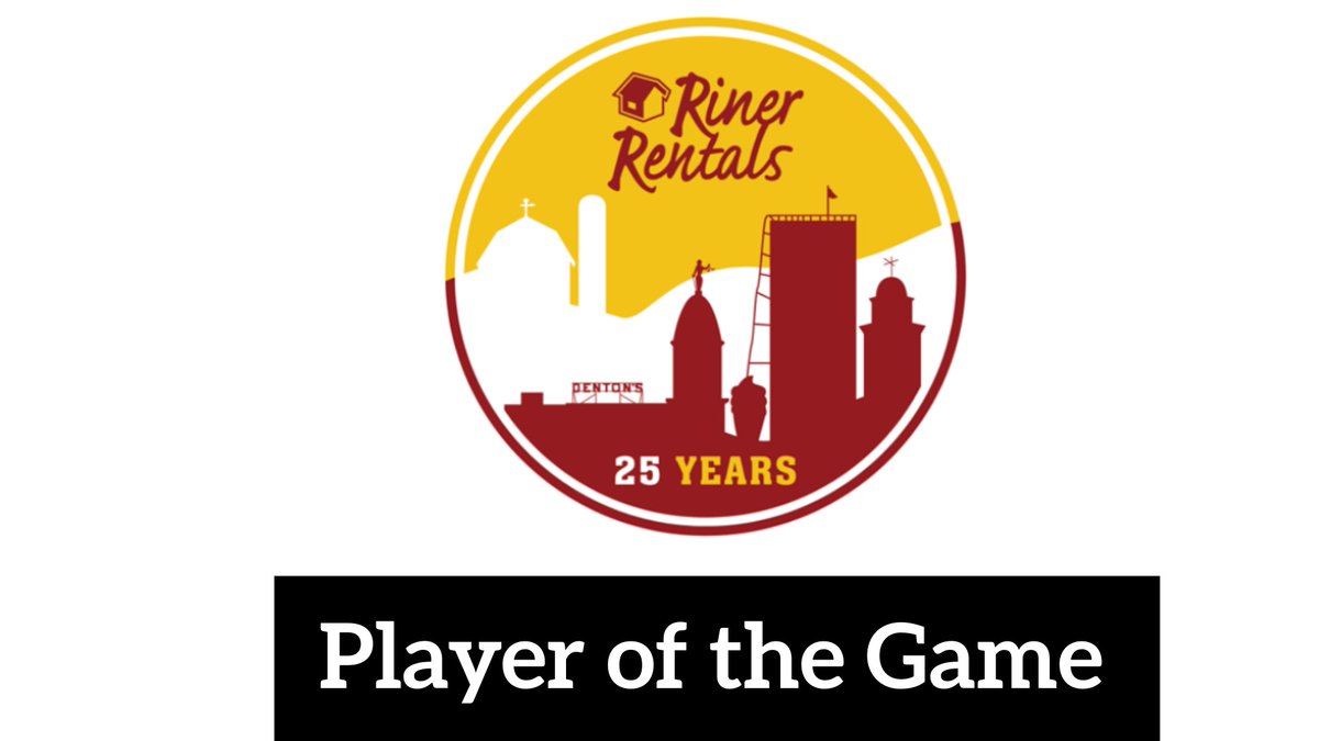 Congratulations to Ryan Hardy, Uriah Rutan and Lance Slater on being named the <a href="/RinerRentals/">Riner Rentals</a>  Players of the Game in the <a href="/BwayFB/">Broadway Football</a>  game on Friday.