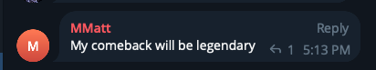 meanwhile, <a href="/MutantMatt0x/">MMatt 🐧</a> is plotting his revenge on the Leaderboard.

reminder: we're giving $1,000,000 in prizes to 500 people

check the leaderboard now: app.defi.app/contest