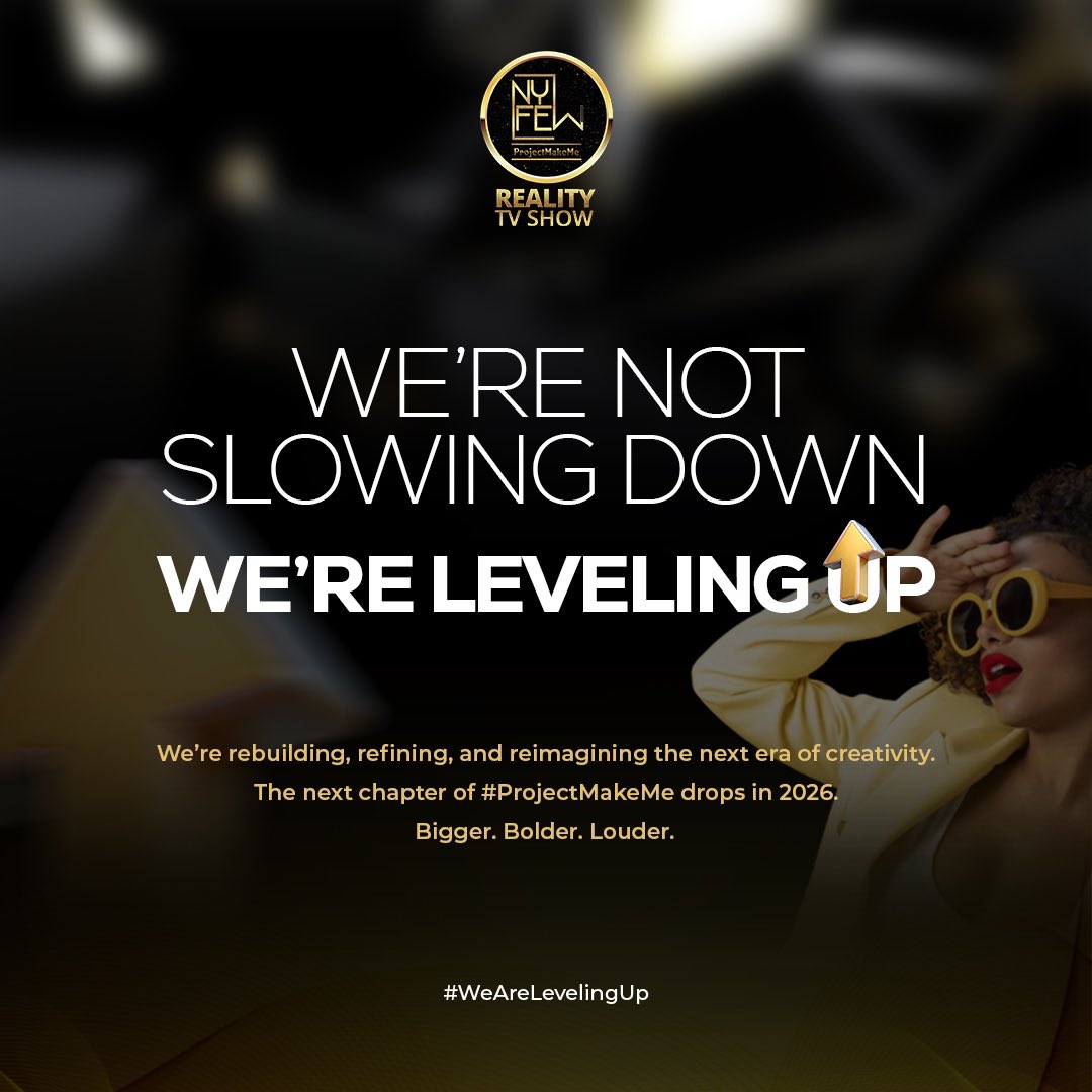 NYFEWofficial's tweet image. We know you’ve been waiting, watching, and anticipating the next big thing, and trust us, so have we.

The mission is simple: bigger stage, bolder stories, next-level creativity.

The next chapter drops in 2026, and it’s going to shake the industry.

#nyfewofficial #projectmakeme