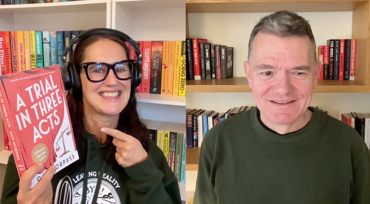 QuickBookRevie3's tweet image. Today’s episode of the podcast is a chat with @guymorpuss as we chat about crimes and courtrooms. Listen here: podfollow.com/quick-book-rev…