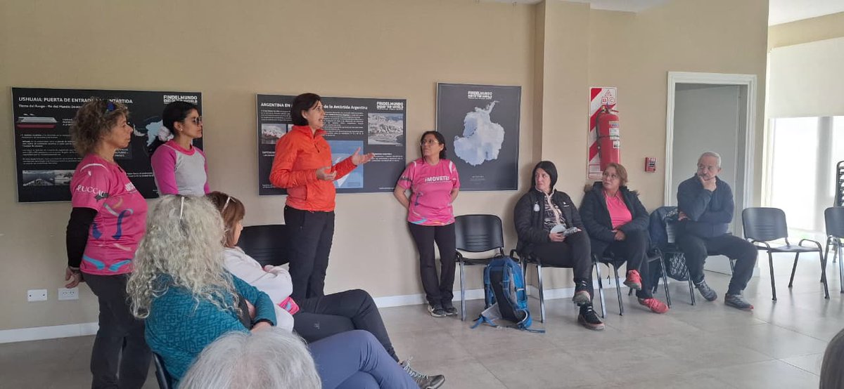 InFueTur's tweet image. @InFueTur  acompañó una nueva Caminata de “Bienestar Al Fin” 
Junto a Lucha Contra el Cancer Ushuaia y la Clínica San Jorge concretaron una nueva jornada de conexión y bienestar a través del Programa "Bienestar Al Fin".