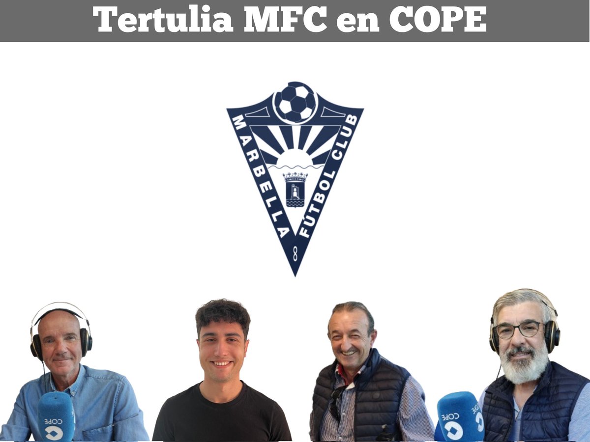 🔵 El <a href="/marbella_fc/">Marbella FC</a> encaja la tercera derrota consecutiva y continúa en descenso 
🗣️ Tertulia MFC en COPE con Miguel Rivera, <a href="/candivm75/">Candi</a> <a href="/anferpla/">Antonio Fdez. Plaza</a> y <a href="/antoniococaofi/">Antonio Coca</a> 
🎧 Audio Deportes COPE Marbella 17/11/2025 👇
copemarbella.es/2025/11/17/dep…