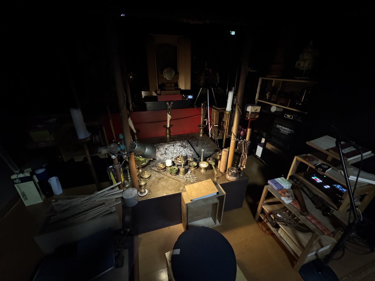 shokai37's tweet image. これより十一面供を執り行います。