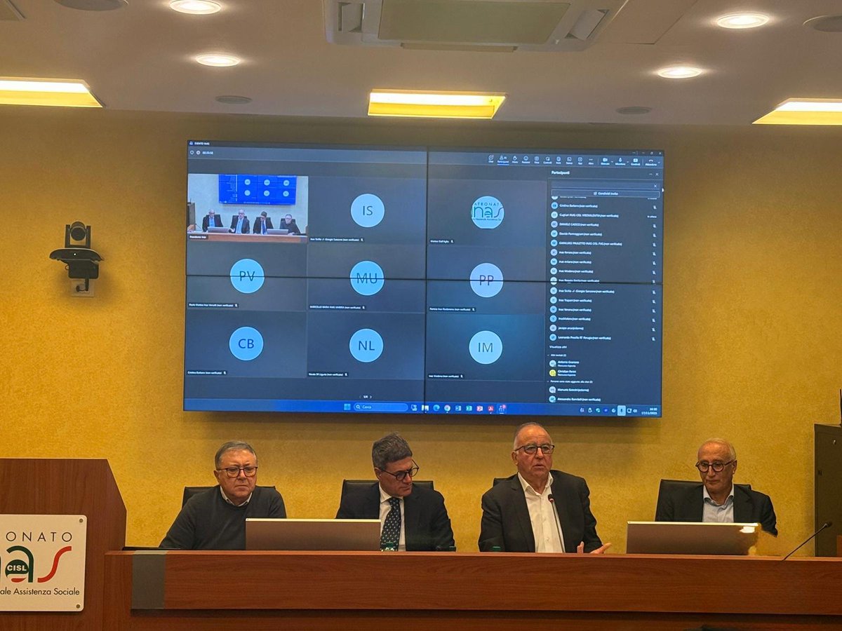 InasCisl's tweet image. Il contributo del Patronato all’azione della Cisl: di questo e della relazione con i loro enti, abbiamo discusso con il Presidente @inail_gov, D’Ascenzo, il Dir. centrale Salute e Prestazioni di disabilità @INPS_it, Bonanni, e il Segretario Confederale @CislNazionale, Rossi
