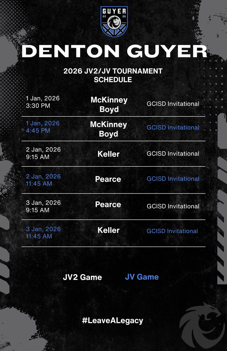 Guyer_Soccer's tweet image. The 2025/2026 season is almost here! Who’s ready? 

Pre-District schedules on deck. 

#LeaveALegacy #timetocompete