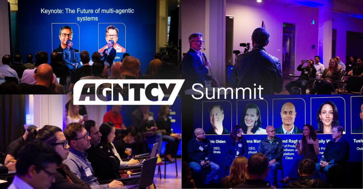 outshiftbycisco's tweet image. At AGNTCY Summit, leaders from AWS, Cisco, and Bain Capital Ventures tackled AI deployment challenges:
🔹The &quot;no testing vs. production paradox&quot;
🔹Shadow AI and its security risks
🔹Why trust, observability, and data hygiene are critical
Read the recap: cs.co/60177edxW