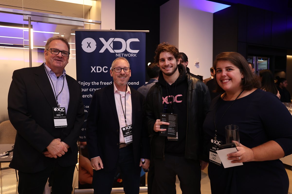 A successful XDC T³ Institutional Roundtable!

Co-founder Atul Khekade led an exclusive strategic exchange with senior finance and treasury leaders on the core pillars of Tokenization, Trade, &amp; Treasury (T³). Key takeaways focused on building the Global Liquidity Ecosystem and