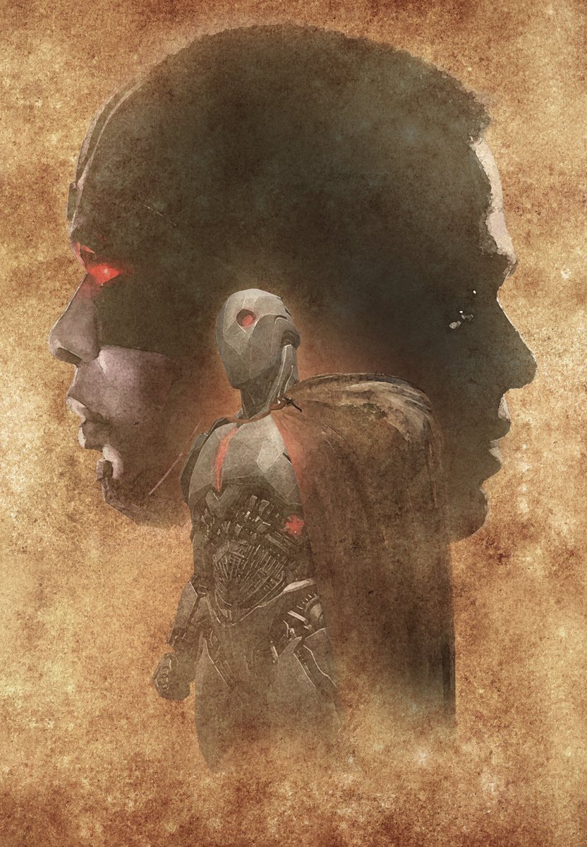 Clark314325's tweet photo. #RestoreTheSnyderVerse 
Ray is Cyborg https://t.co/LhgqTuWmg0