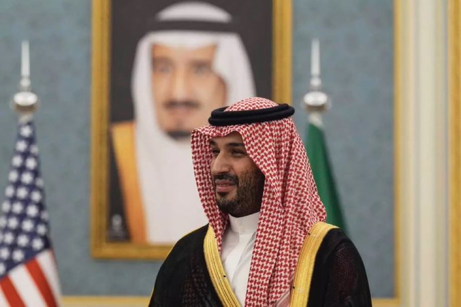 HRHMBNSALMAAN's tweet photo. #Royal Court:

Based on the guidance of the #Custodian_of the Two Holy Mosques, and in response to the invitation made to His Highness the #Crown Prince, Prime Minister from His Excellency the President of the United States of America Donald #Trump, His Highness left - with God's protection and care - on Monday heading to the United States of America, on an official working visit 🇸🇦🇺🇸