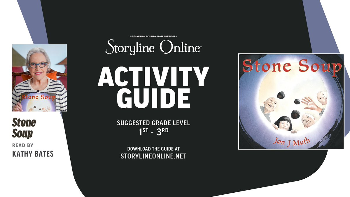 ✨🥣 Share the spirit of generosity with ‘Stone Soup!’ Written and illustrated by Jon J Muth, this timeless folktale reminds us that kindness and connection grow when shared. 

Download our activity guide for 1st - 3rd graders: bit.ly/StoneSoupGuide