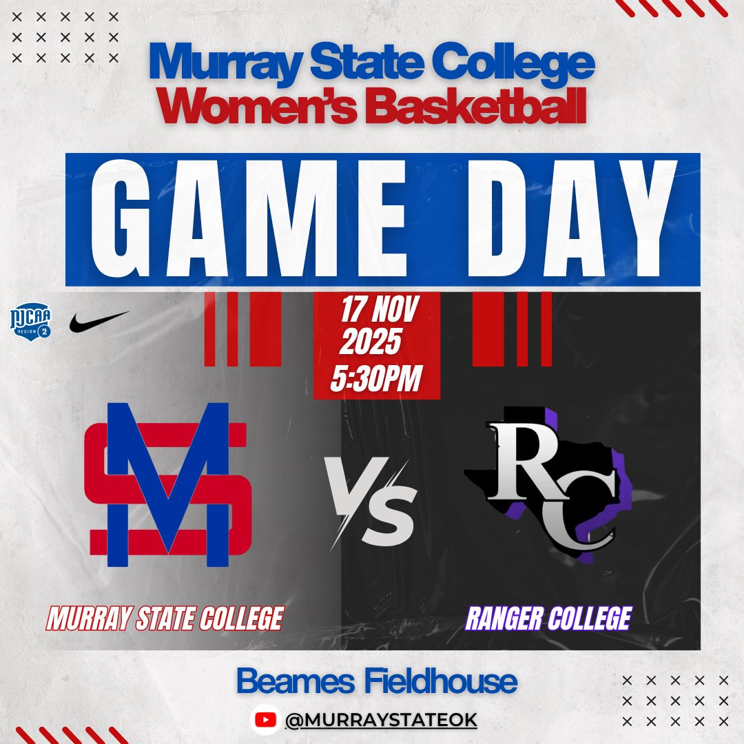 Gameday! 🚨

Lady Aggies return home to take on Ranger College in the first of 3 games this week! Tip-Off is 5:30 PM 🤠