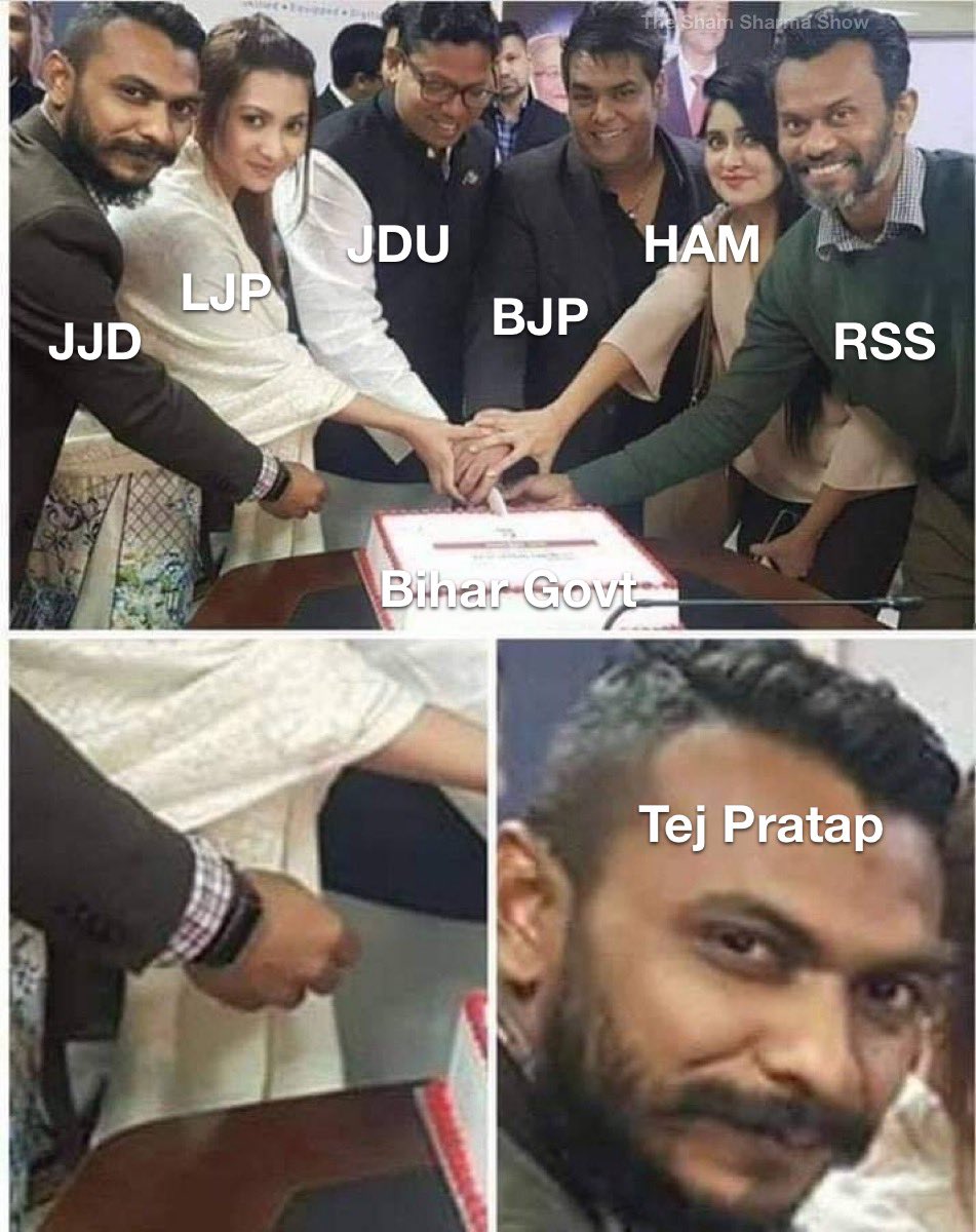 Tej Pratap offering support to NDA like: