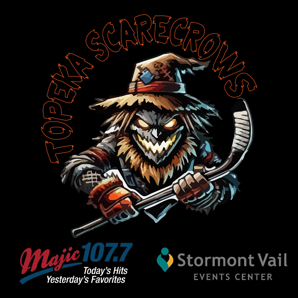 Ready for some hockey action in YOUR hometown? Listen for the text keywords at 7AM and 4PM for your chance to win some tickets to see the Topeka Scarecrows play on Dec 5th!