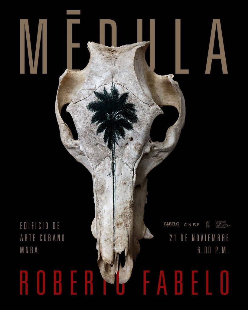 LaPapeletaCuba's tweet photo. 🌟 No te pierdas un evento único! 🌟
Te invitamos a disfrutar de “MEDULA”, una fascinante presentación que se llevará a cabo el 21 de noviembre a las 6pm en el Museo Nacional de Bellas Artes.
@CubarteES @AlmaMater_Rev 
#LaPapeletaCuba #CubaEsCultura #ArteCubano #EventoCultural https://t.co/gOc11h8fLz