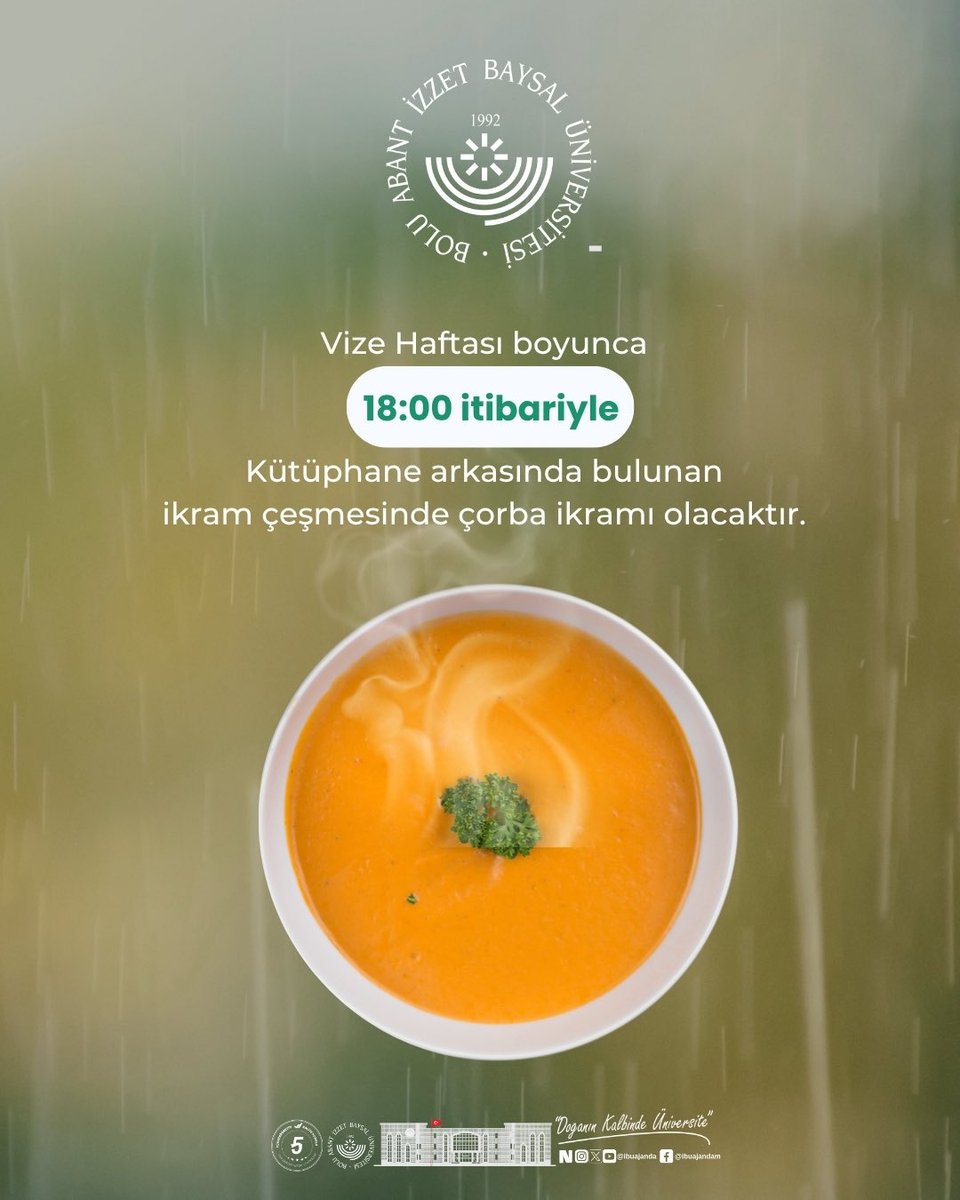 Bolu Abant İzzet Baysal Üniversitesi tweet media