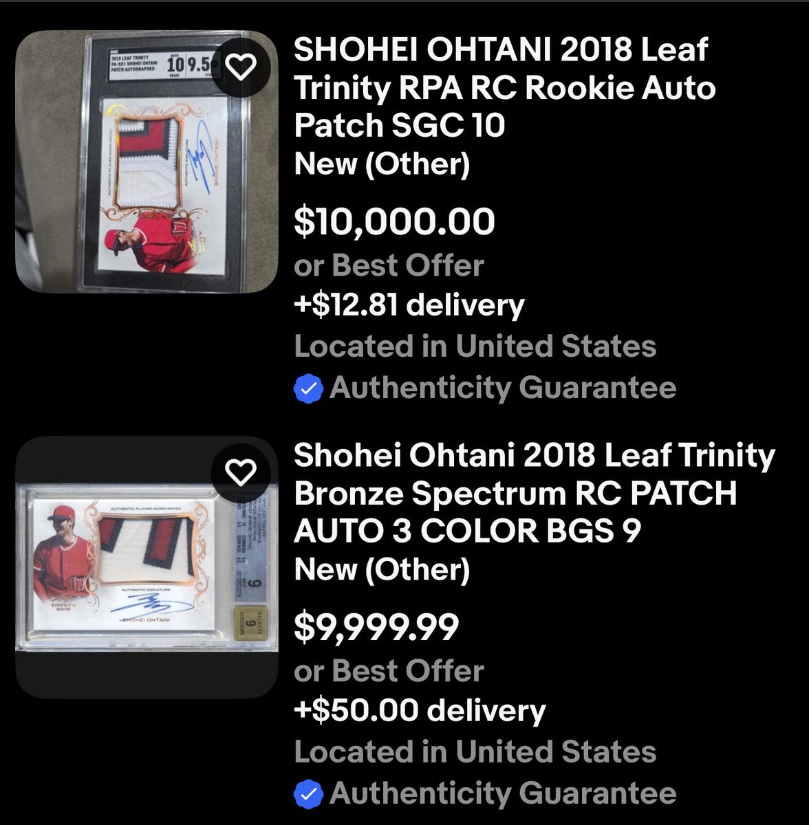What’s this Box worth? 
Possible Shohei Ohtani RC Patch Autos!