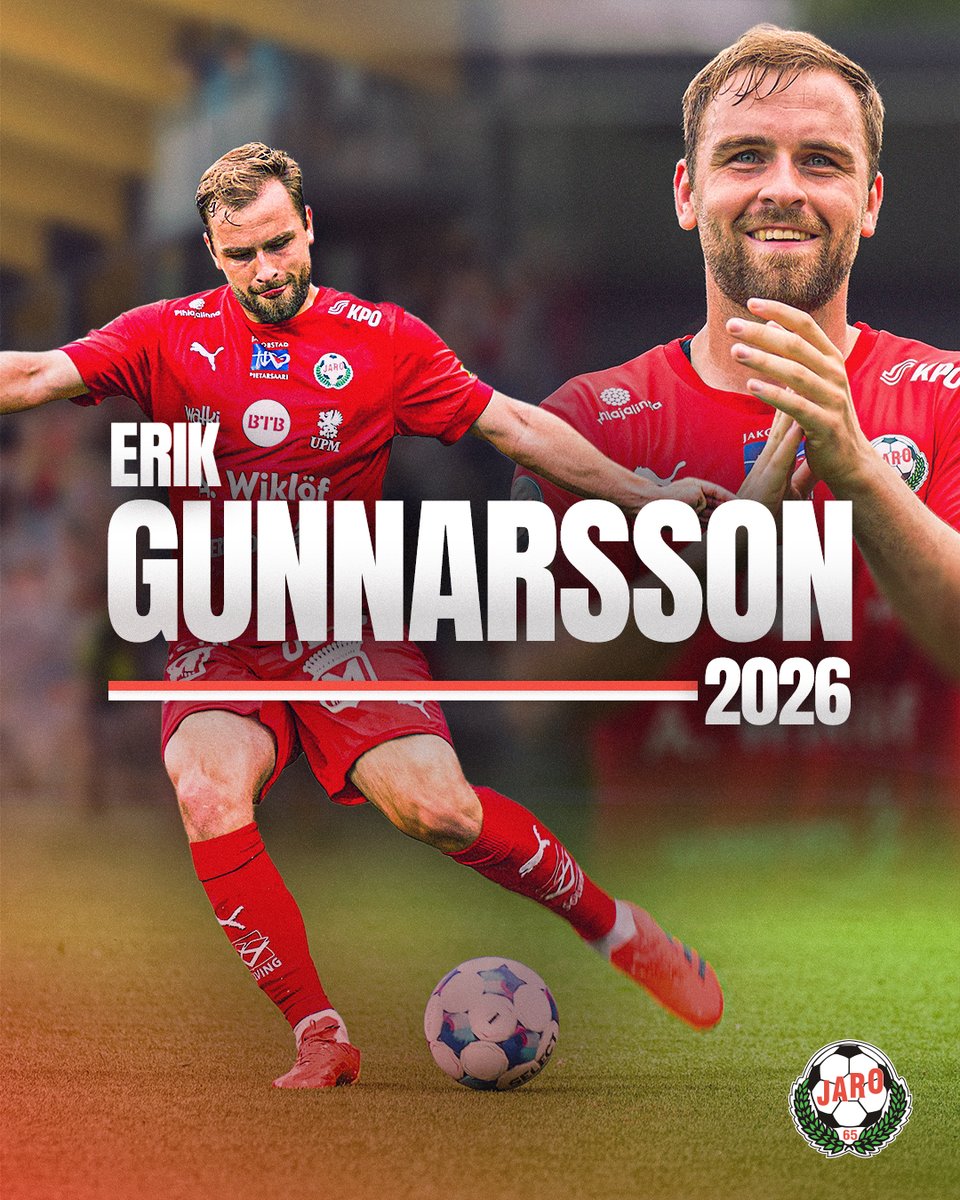 💪 Erik är klar! Erik jatkaa!

Läs mer → ffjaro.fi/erik-gunnarsso…
Lue lisää → ffjaro.fi/fi/erik-gunnar…