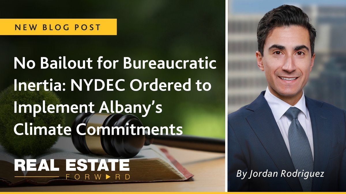 WinsteadPC's tweet image. A recent Albany trial court ruling has implications for New York&apos;s Climate Act and its ambitious emissions targets. The court has ordered the NYS Department of Environmental Conservation to finally issue the long-overdue, comprehensive regulations mandated by law, setting a firm…