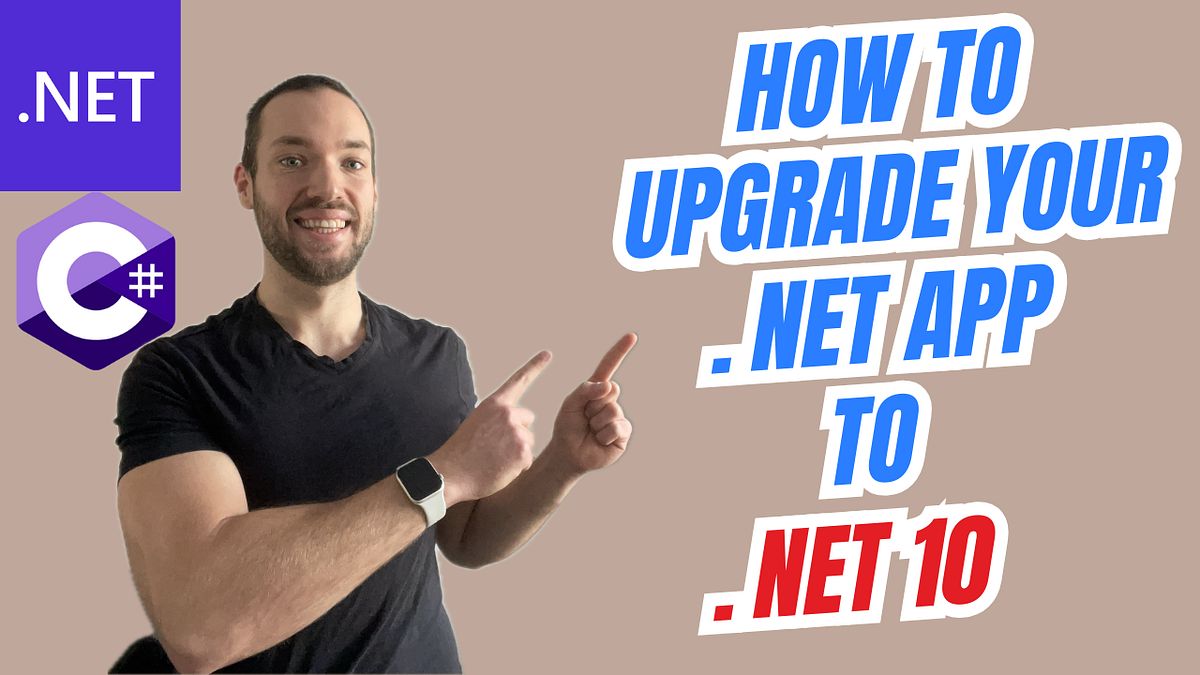 aspnetcore_news's tweet image. How to upgrade .NET application to .NET 10 by Remigiusz Zalewski medium.com/@remigiuszzale… #aspnetcore