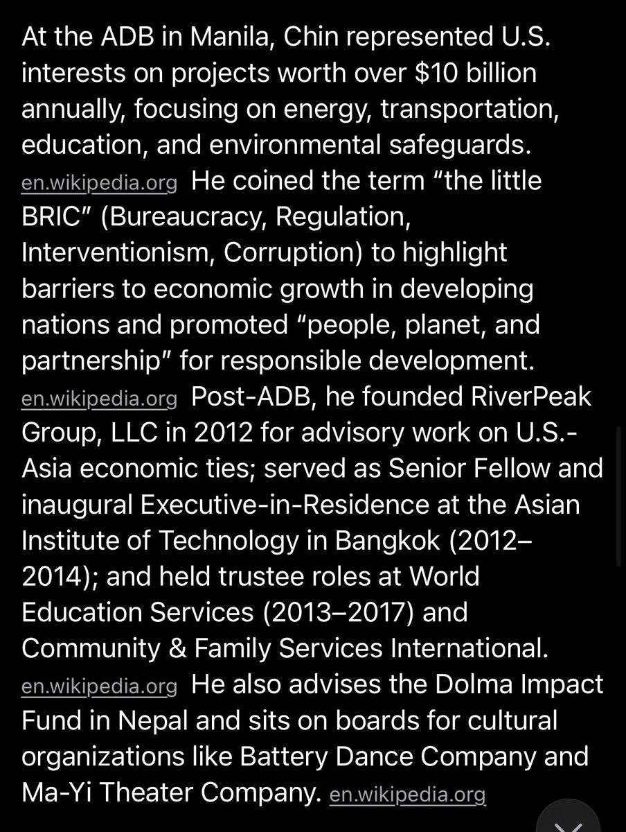 CurtisSChin's tweet image. Part 2: A #curtischinhashtagshoutout goes to “#GrokipediaDrop – Your xAI-powered wiki twist on global figures! 🚀”. So here’s what @xai came up with when I asked @grok for a @grokipedia-style entry for 🙋🏻‍♂️ Curtis_S_Chin @curtisschin based on #verified data. 

A 🧵 in screen grabs.