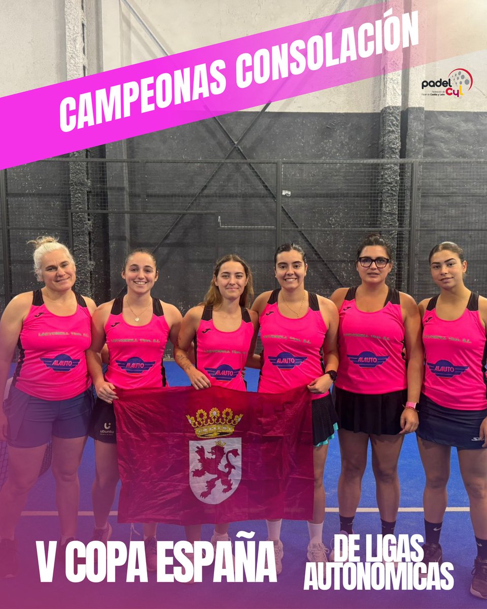 8️⃣ equipos de Castilla y León disputaron la V Copa de España de Ligas Autonómicas

🔹 Segopi–Padelzone Masc. y AS Pádel Femenino, llegaron a semis.

🔹 PBT Ponferrada–Central Pádel, campeonas de consolación en 1ª 

¡Orgullo castellanoleonés en la élite del pádel! 💛💙🎾