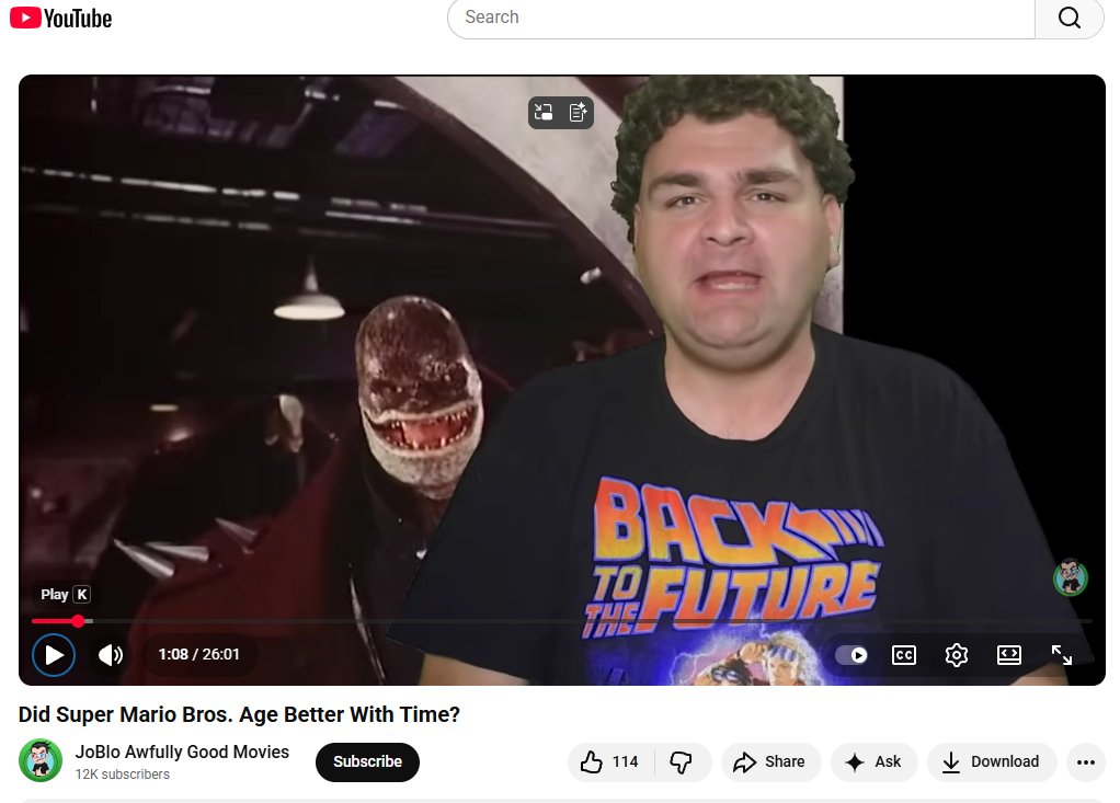 ViewsParallax's tweet image. No, b/c it was fine when it came out too, but video game nerds had to whine b/c it didn&apos;t fit the &quot;storyline&quot; of the games despite the &quot;storyline&quot; back then being threadbare. So, Morton/Jankel made a cyberpunk satire of early 90s NY politics &amp;amp; people cried like babies.