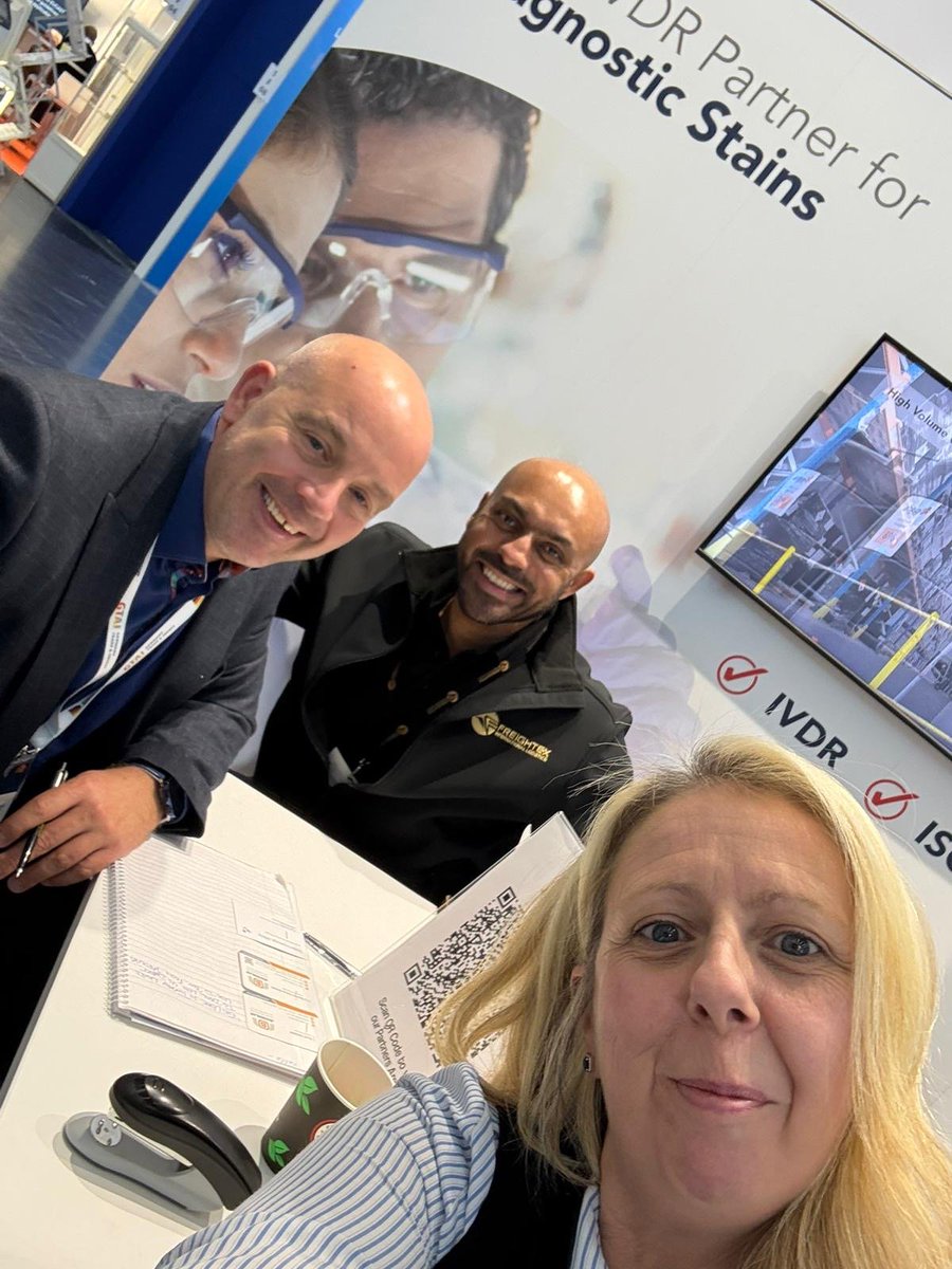 AtomScientific's tweet image. Busy first day at Medica 2025 - visit us tomorrow to discuss your requirements (Stand 1F09-2) 🔬🥼

#medica #chemicals #hplc #volumetrics #histology #haematology #microbiology