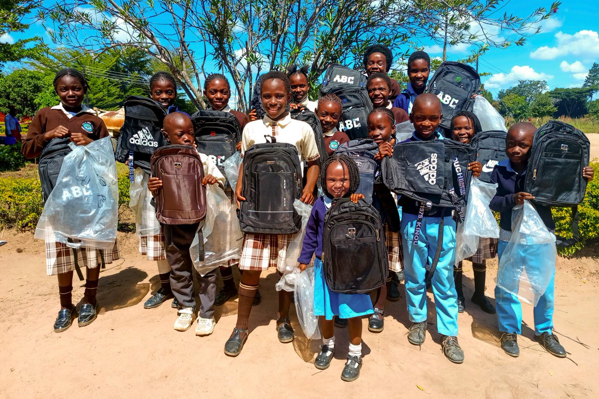Happy Monday! We’re celebrating with St. Mary’s Special School in Zambia as students received their brand-new school bags — thanks to everyone who donated through our Gift Catalogue! 

"Thank you so much for empowering children with essential learning tools. These bags have