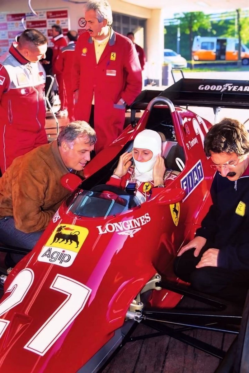 _MSchumacher's tweet image. Michael with Tambay tried a Ferrari 126C2 Turbo at Fiorano.
1999

#KeepFightingMichael