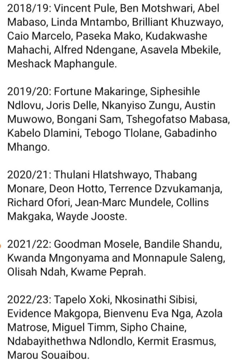 Ndlovu7Benedict's tweet photo. Breaking News 🚨 🚨 

In the past 6 years, @Orlandopirate signed more than 70 players just to win MTN 8.💔

Destroying players' careers. RSA journalists are quiet 🤫 about this. And they're still continuing destroying  careers. 
I mean, this is irrational 😢
Stop it !!! https://t.co/J1Q04Jd8yH