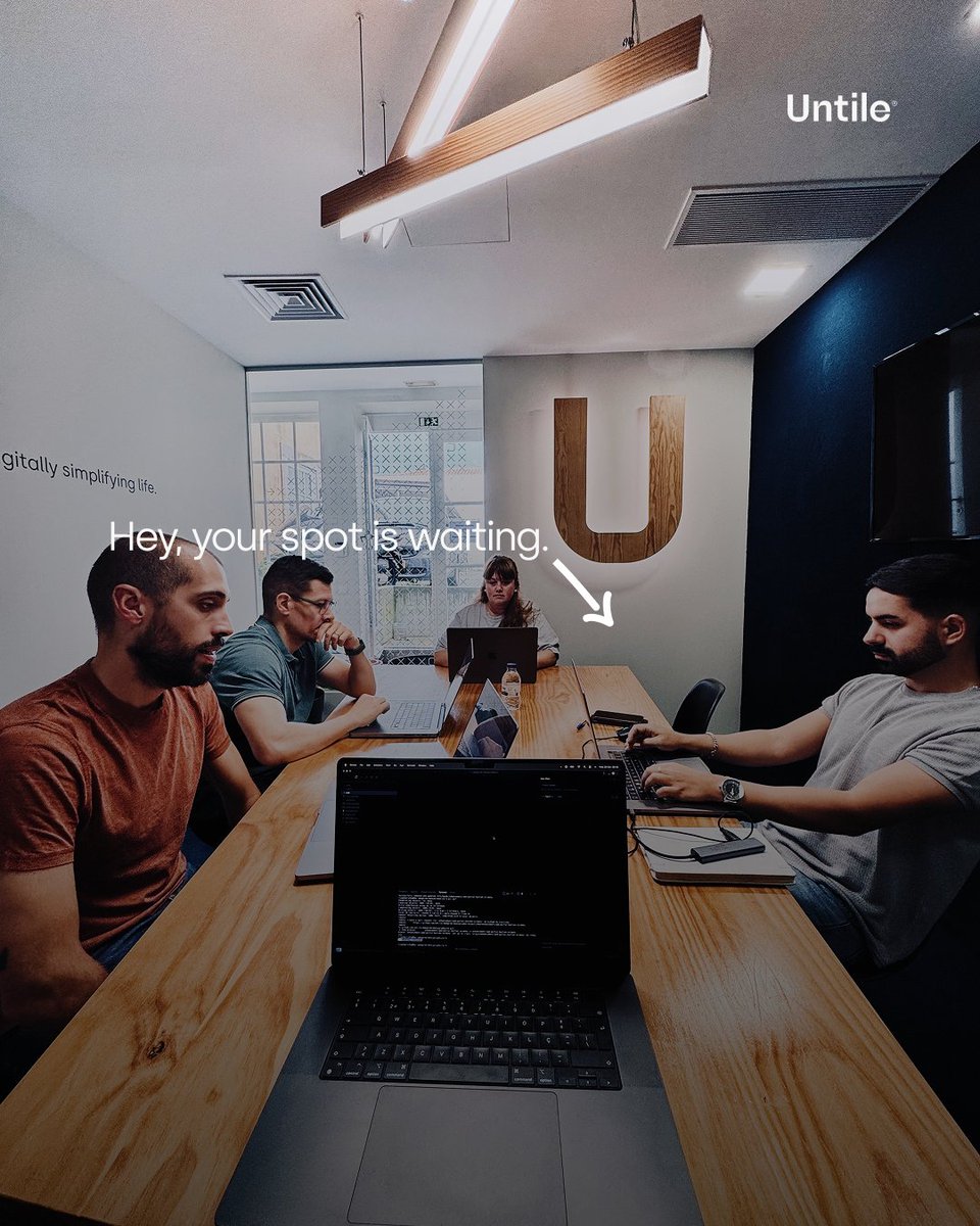 untiledigital's tweet image. That’s our Web team. Real people, real projects.

But zoom in… there&apos;s a spot missing at the table 👀

And it could be yours.

We’re hiring a Web Designer → bit.ly/4nIxQaR