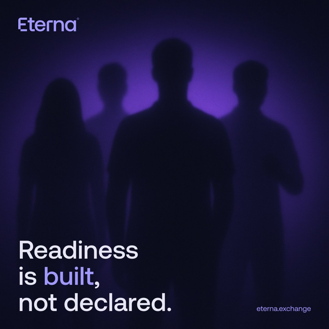 Eterna_Hybrid's tweet image. Some platforms launch fast.

Eterna took three years to get it right.

Every flow, every detail, every point of friction removed with purpose.

Eterna – readiness is built, not declared.