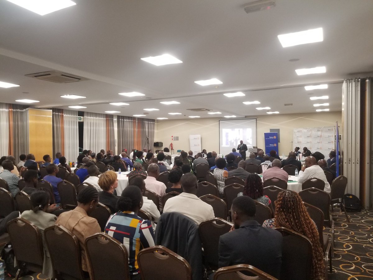 <a href="/kibsjusto/">JUSTINE KIBERU</a> <a href="/ProteaKampalaH/">Protea Hotel by Marriott® Kampala</a> It's full house as we celebrate  our TRF givers..
#RotaryKlaNorthMeets #RotaryEyamba