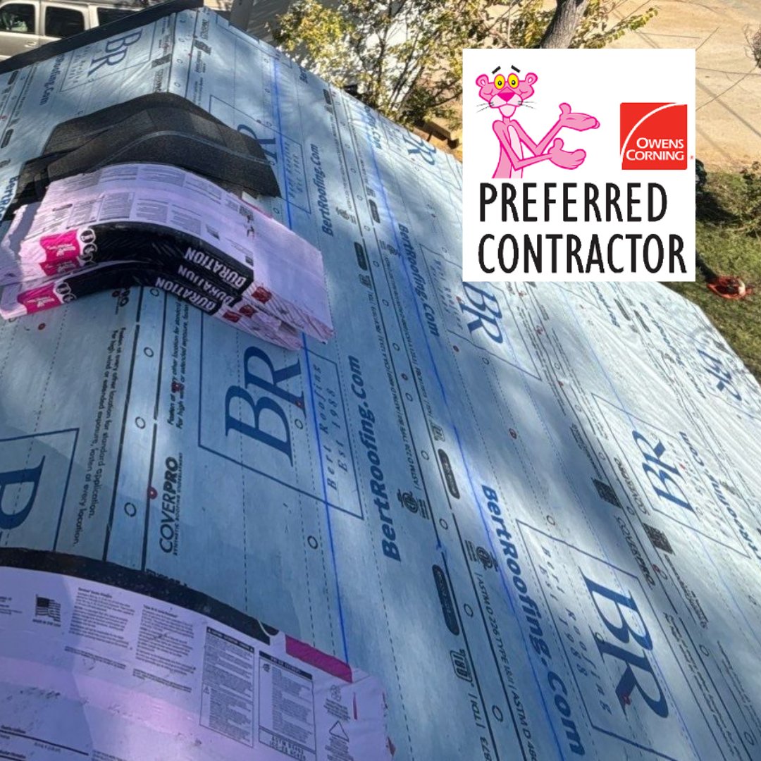 BertRoofing's tweet image. Transform your home with Owens Corning Duration Class 3 Impact Resistant Shingles, expertly installed by Bert Roofing — your trusted Owens Corning Preferred Contractor.

Protect your investment today!

#ImpactResistantRoof

#OwensCorning

#DurationShingles

#DallasRoofing