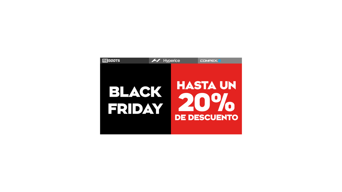 Nutrideon's tweet photo. TU CUERPO NO NECESITA DESCANSO. NECESITA RECUPERACIÓN.

Aprovecha los descuentos del BLACK FRIDAY de hasta un 20% en marcas de tecnología como REBOOTS, HYPERICE y COMPEX.

Porque DESCANSAR ya no basta.

👉 https://t.co/jM57Nw9hoU https://t.co/rqhOCWmYfd