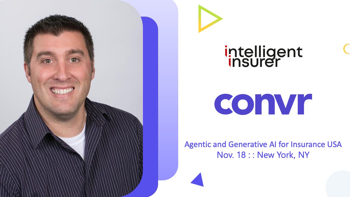 convr_ai's tweet image. We&apos;re NYC bound this week for @II_InsurTECH Agentic and Generative AI for Insurance USA! Look for our very own Chris DiGiuseppe who will be there in the Big Apple to talk about how Convr AI is transforming the commercial P&amp;amp;C insurance underwriting workflow with AI-powered STP.