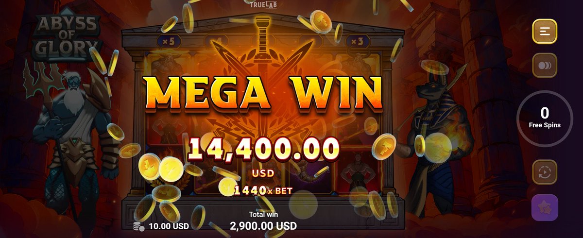 Someone placed a Wager of $10 according to <a href="/bitdealernet/">Bitdealer</a> and won $17,300.

Want to try Abyss of Glory for yourself, you can do that on stake. 

So there’s so much potential for the future with $BIT.