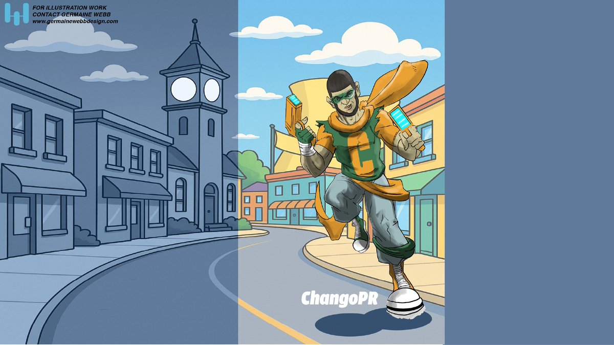 Just finished this illustration project for ChangoPR.