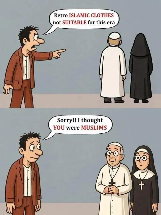 7signxx's tweet image. Islamophobes be like...