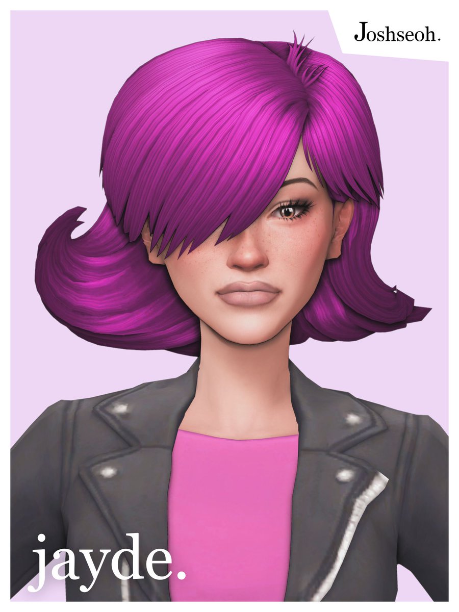 Jayde Hair is now available for everyone! #TheSims4