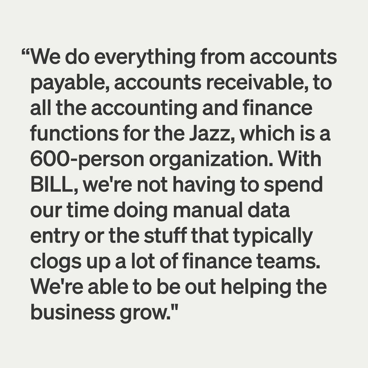 billcom's tweet image. BILL customer @UtahJazz automated their payments and saved 10 hours a week with BILL 🏀💡 Less time chasing receipts, more time driving the business forward.

See how they transformed their finance game: bit.ly/4oOLqur