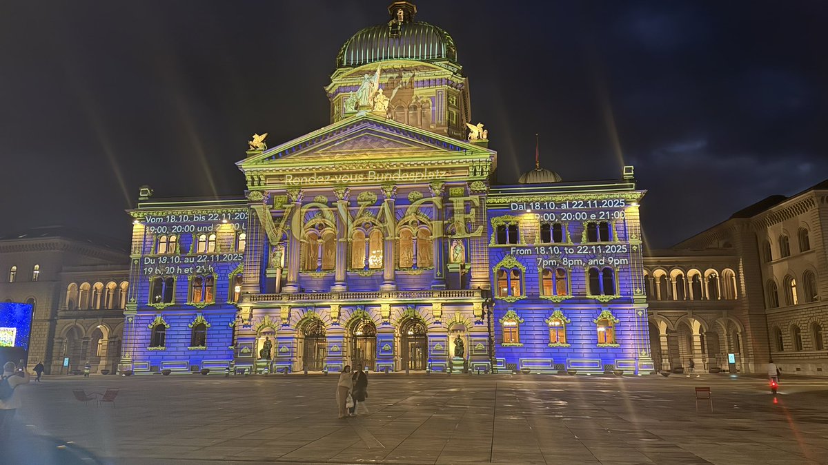 📍Bern 

Bu akşam İsviçre Parlamentosu