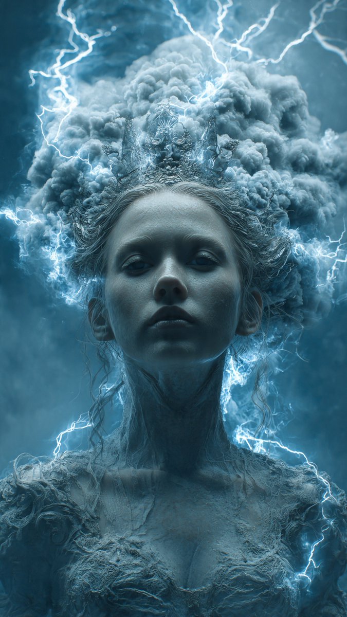 grokimageprac's tweet image. QT your four elemental Goddesses - Fire, Water, Earth and Air.   

TFTT @CrimsonVeilX