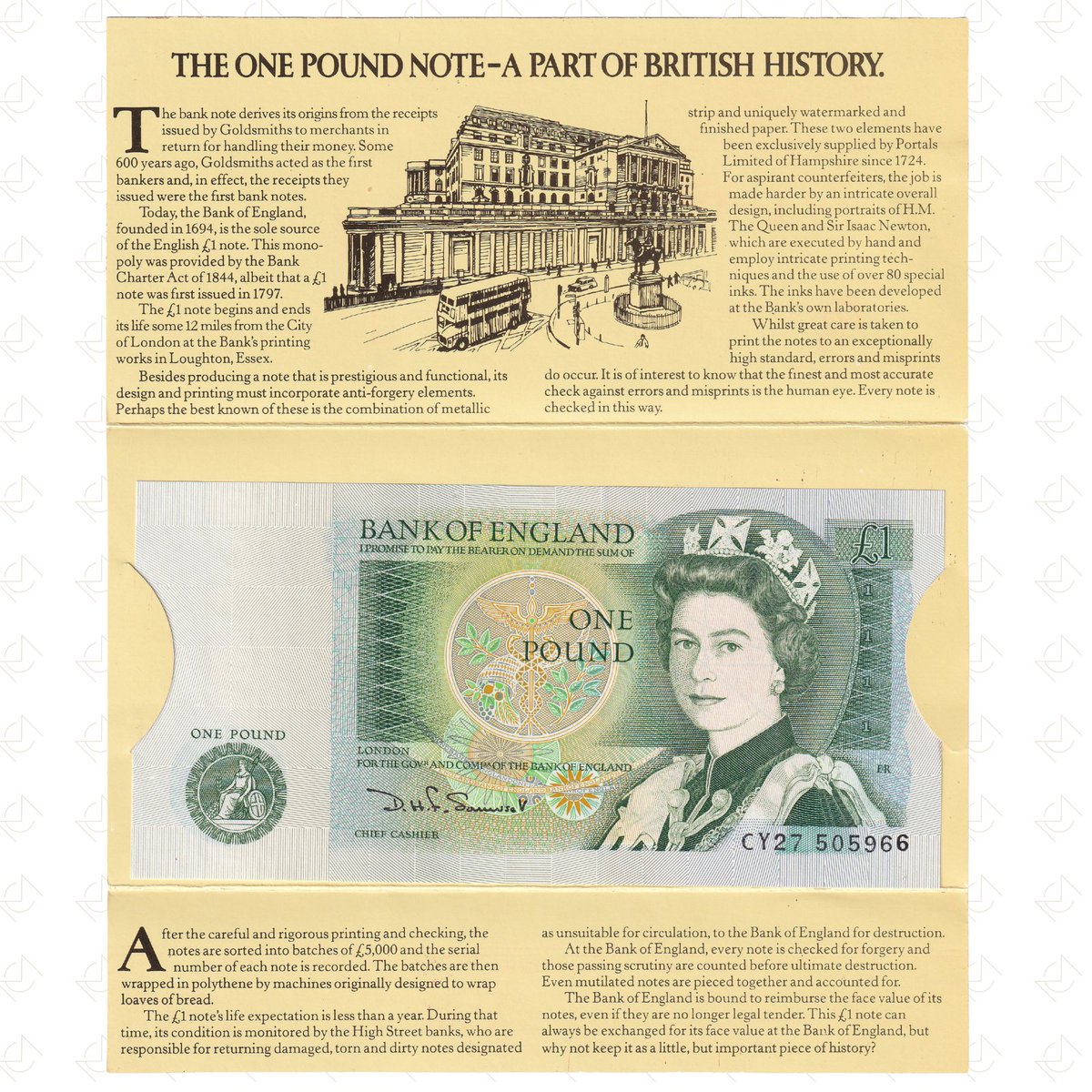 MansbridgeCoins's tweet image. 1981–1984 Great Britain Elizabeth II £1 Banknote – Typhoo Pack – Undated

Starting Price: £5.00

Currently at 7-day auction — bid before it&apos;s gone!

📦 £3.00 UK shipping
🌍 Secure international delivery
🔗 ebay.co.uk/str/mansbridge…

#Banknotes #MansbridgeCoins #BanknoteCollector…
