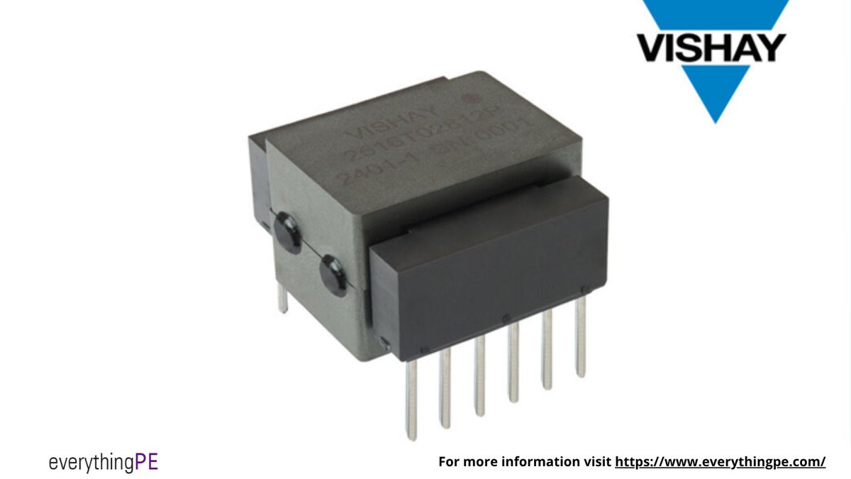 everything_PE_'s tweet image. Vishay Unveils 150 W Space-Grade Planar Transformers for 28 V Converters

Read more: ow.ly/tWCV50XsTL0  

#transformers #space #powerconversion #powermanagement #aerospace #powerelectronics