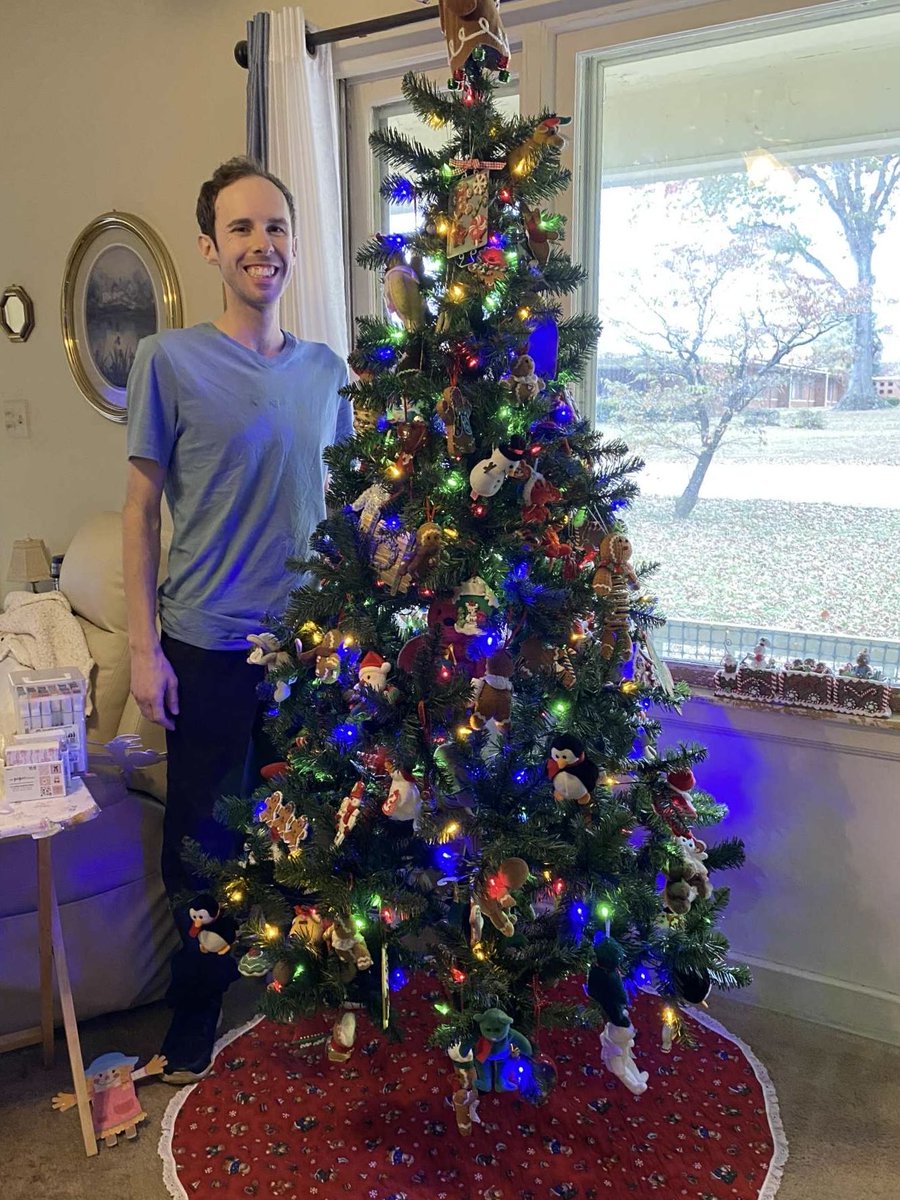 JEdwardsHolt's tweet image. Decorated for #Christmas early this year and I’m not even ashamed. 😛🎅🏻🎄 #snooponastoop