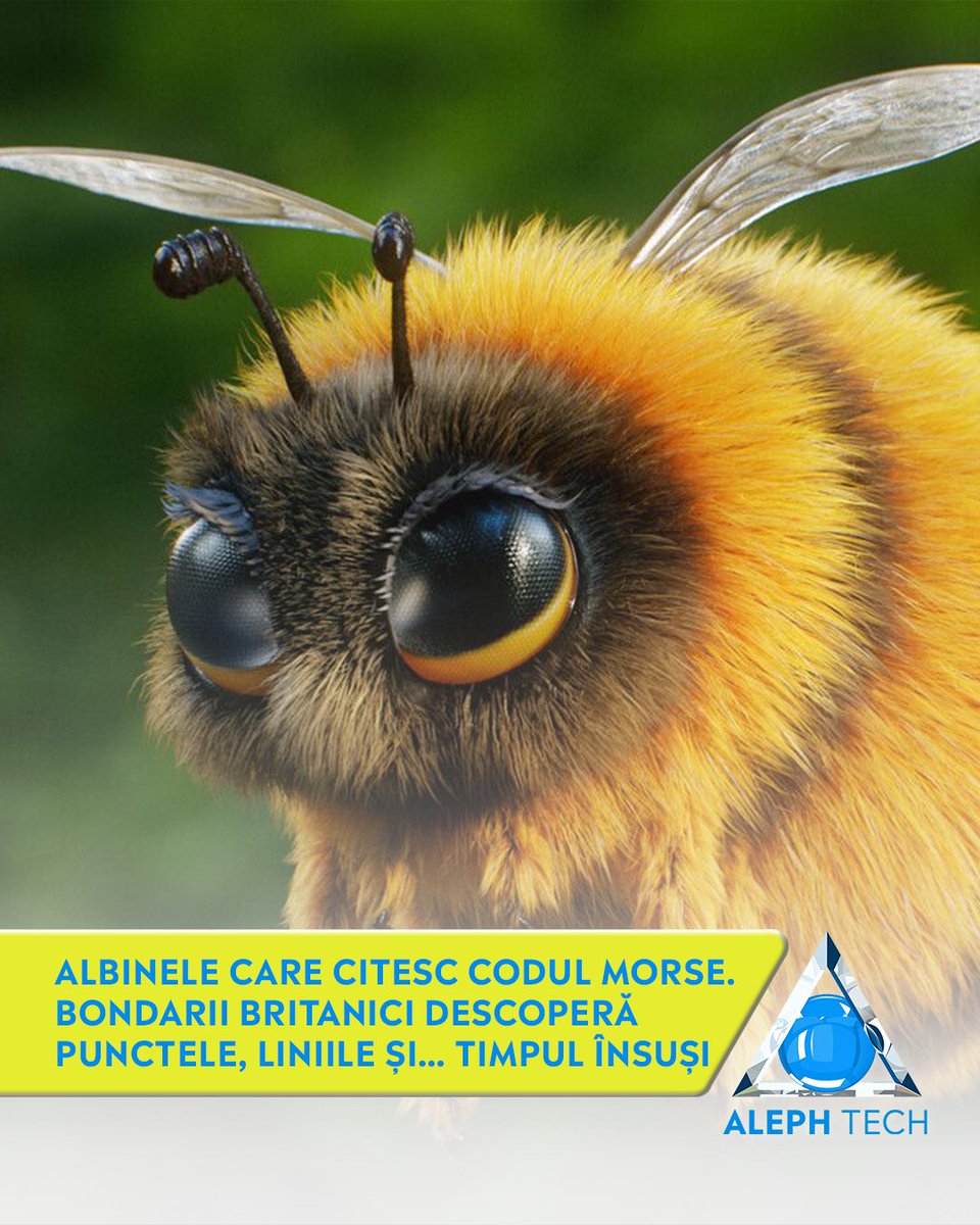 AlephTechNews's tweet image. Bondarii decodează lumini-puncte şi-linii: cine ar fi zis că insectele pot citi Morse? 🐝💡

Citește mai multe pe alephtech.ro

#bumblebees #insectintelligence #morsecode #neuroscience #naturewonders