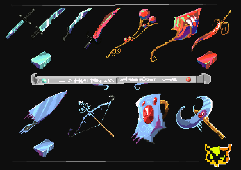 Moxpixel's tweet image. Making More pieces For my Portafolio Of Pixel !! art I really enjoy making This Pieces I love make pixel art 😊
#Pixelart #gamedev #indiedev #gameart #tutorial #art